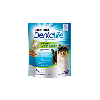 Purina Dentalife Daily Oral Care Лакомства для собак средних пород (12 - 25 kg) 