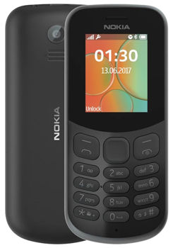 Nokia 130 (2017) Duos, Black 