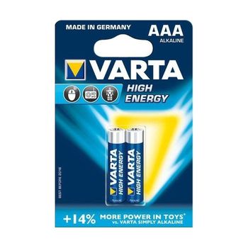 купить Батарейки Varta AAA High Energy 2 pcs/blist Alkaline, 04903 121 412 в Кишинёве 