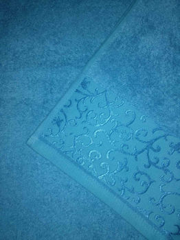 Полотенце банное Alhambra 70*140 Ozer Tekstil (бирюзовый) 