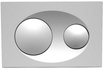 Кнопка для инсталляция подвесного WC Bocchi Chrome Mat 8200-0010 