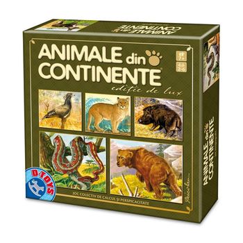 cumpără D-Toys Joc de masă animale din continente în Chișinău 