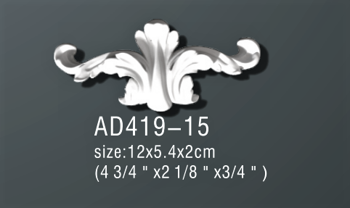 AD419-15 (12 x 5.4 x2 cm.) 