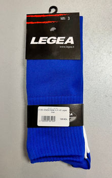 Гетры футбольные р.41-45 Legea 3 blue (8106) 