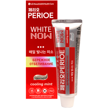 Зубная паста Perioe White Now Cooling Mint, 100мл 