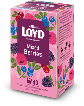 LOYD Mixed Berries, 40 пак 