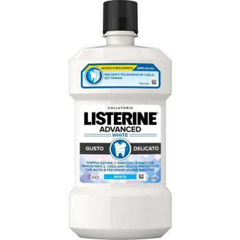 Ополаскиватель для рта Listerine Advanced White 500мл 