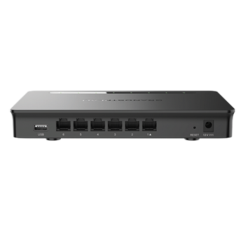 Gigabit VPN Router Grandstream "GWN7001 ", 6xGbit WAN/LAN, USB, Controller for 100 GWN Devices 