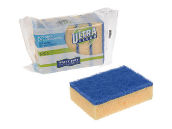 Набор губок для посуды Ultra Clean 5шт, 10X7cm 