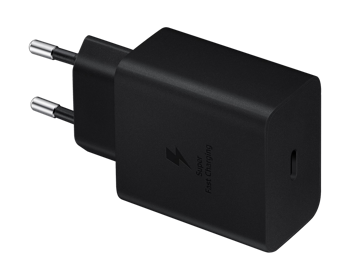 Original Sam. EP-T4510, Fast Travel Charger Compact 45W PD (w/o cable), Black 