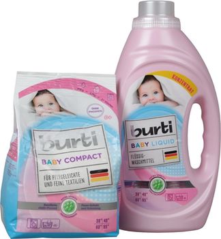 Стиральный порошок Burti Baby Compact, 900г 