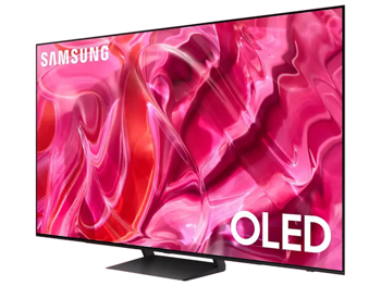 Телевизор 77" OLED SMART TV Samsung QE77S90CAUXUA, 3840x2160 4K UHD, Tizen, Black 