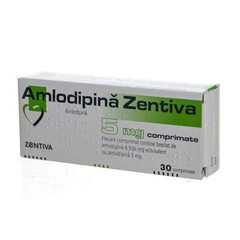 cumpără Amlodipin 5mg comp. N10x3 în Chișinău 