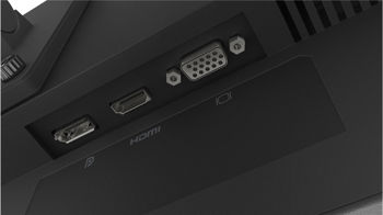 купить 23.8" LENOVO ThinkVision E24-28,Black,IPS,1920x1080,60Hz,4ms,250cd,DCR3M:1,D-Sub+HDMI+DP,Spkrs,Pivot в Кишинёве 