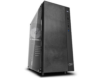 Case Middletower Deepcool MATREXX 55 MESH ADD-RGB 4F ATX Black no PSU, Side Tempered glass, 1xUSB3.0/2xUSB2.0/AudioHD x 1/Mic x 1 Pre-installed: Rear: 1x120mm fan; Front: 3x120mm ADD-RGB fans(carcasa/корпус)