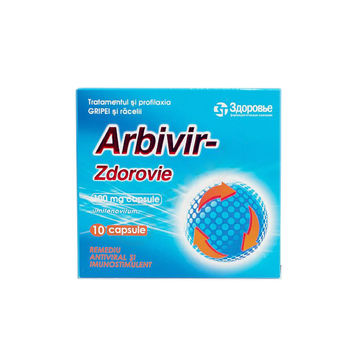 cumpără Arbivir 100mg caps. N10 (Analog Arbidol) în Chișinău 