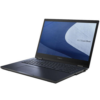 Ноутбук 15.6 ASUS ExpertBook B2 Flip B2502FBA Black, Intel Core i5-1240P 3.3-4.4GHz/8GB/SSD 512GB/Intel Iris Xe Graphics/WiFi 6E/BT/RJ45/Thunderbolt4/USB Type-C/HDMI/USB 3.2/HD WebCam/FP/15.6 FHD Touchscreen IPS (1920x1080)/No OS B2502FBA-N80161