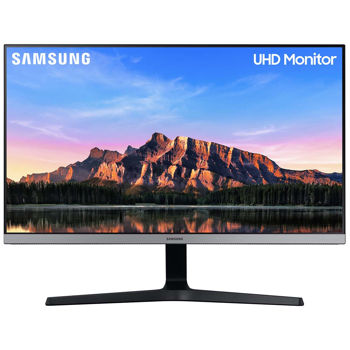 купить 28" SAMSUNG U28R550UQI, Black/Gray, IPS, 3840x2160, 60Hz, FreeSync, 4ms,300cd,HDR10,HDMI+DP+AudioOut в Кишинёве 