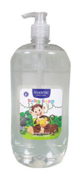 Sapun lichid antibacterial copii "VIANTIC Kids" cu pomp. Maimuta 1L х 8buc 