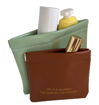 Комплект косметичек Mix Brown + Mint 