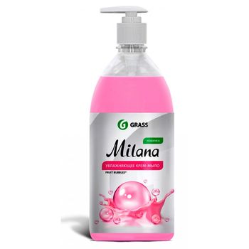 Milana Fruit Bubbles - Крем-мыло жидкое увлажняющее 1000 мл 