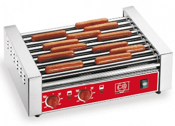 cumpără Gril electric pentru hot-dog-uri, 9 role, termostat dublu, 1.65 kW, 560 x 375 x 180 mm în Chișinău 