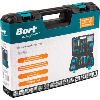 Set instrumente manuale Bort BTK-100 