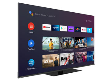65" LED SMART TV TOSHIBA 65QA7D63DG, QLED 3840x2160, Android TV, Black 