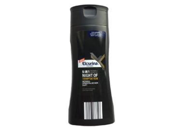 Shampoo Elcurina For Men 5v1 Night Of Temptation gel+šampon 300 ml 