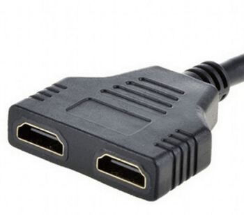 Cable HDMI  Passive dual port cable, Black, Cablexpert, DSP-2PH4-04 