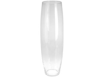 Vaza din sticla "Conus" H60cm, D14.5cm 