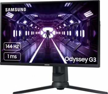 купить 23.8" SAMSUNG Odyssey G3 LF24G35TFW,Black,VA,1920x1080,144Hz,FreeSync,1msMPRT,250cd,DSub+DP+HDMI,Pvt в Кишинёве 