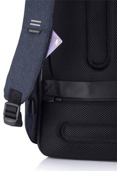 Backpack Bobby Hero Regular, anti-theft, P705.295 for Laptop 15.6" & City Bags, Navy 