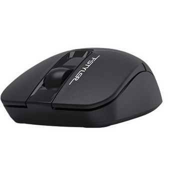 Wireless Mouse A4Tech FG12, Optica, 1200 dpi, 3 buttons, Ambidextrous, 1xAA, Black 