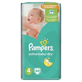cumpără Pampers (4) Active baby (7-18kg) N1 din 54 în Chișinău 