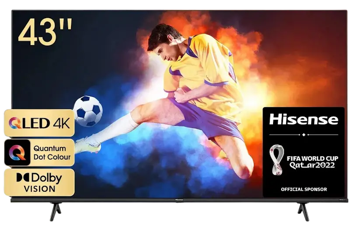 Televizor 43" LED SMART TV Hisense 43E7HQ, 3840x2160 4K UHD, VIDAA U5.0, Black 