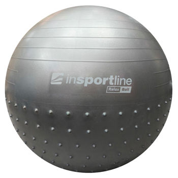 Мяч гимнастический массажный с насосом / Фитбол d=65 см inSPORTline Relax Ball 26068 (10689) 