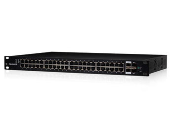 Switch Ubiquiti EdgeSwitch Lite 48, 48 Gigabit RJ45 Ports, 2 SFP+ Ports, 2 SFP Ports, Serial Console Port, Non-POE, Non-Blocking Throughput: 70 Gbps, Switching Capacity: 140 Gbps, Forwarding Rate: 104.16 Mpps, ES-48-Lite