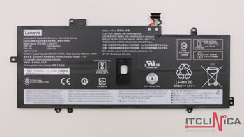 Battery Lenovo ThinkPad X1 Carbon 7th 8th Gen X1 Yoga 4th 5th Gen 02DL004 L18L4P71 SB10K97642 02DL005 L18M4P72 SB10K97643 02DL006 L18C4P71 SB10K97644 15.36V 3325mAh 51Wh Black Original
