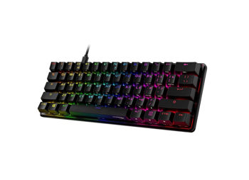 Gaming Keyboard HyperX Alloy Origins 60, Mechanical, TLK, Steel frame, Onboard memory,RGB, Pink, USB 