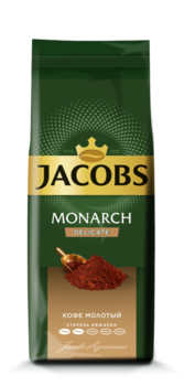Кофе молотый Jacobs Monarch Delicate, 230г 