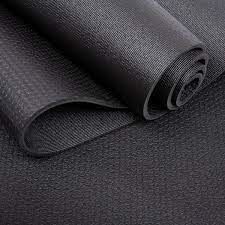 Mat pentru yoga black LONG -6mm 