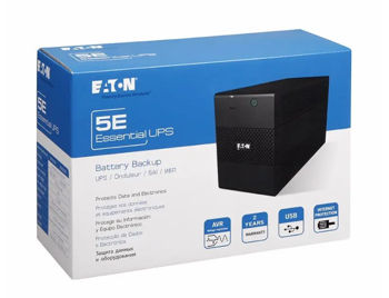 купить UPS Eaton 5E 650i USB DIN 650VA/360W Line Interactive, AVR, RJ11/RJ45, USB, 1*Schuko, 2*IEC-320-C13 в Кишинёве 