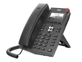Fanvil X1SP Black, VoIP phone, POE support 