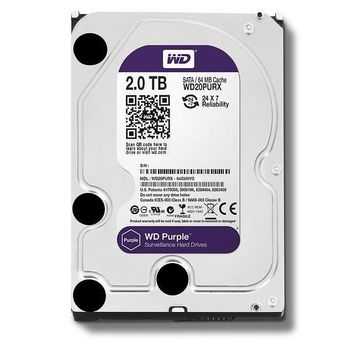 купить 3.5" HDD 2.0TB  Western Digital WD20PURZ Caviar® Purple™, IntelliPower, 64MB, SATAIII в Кишинёве 