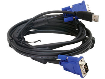 D-Link DKVM-CU, 2 in 1 USB KVM Cable in 1.8m (cablu KVM 2 in 1/кабель KVM два в одном)