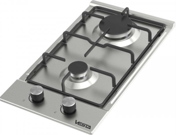 Plita incorporabila pe gaz Vesta BH3060IX, inox 