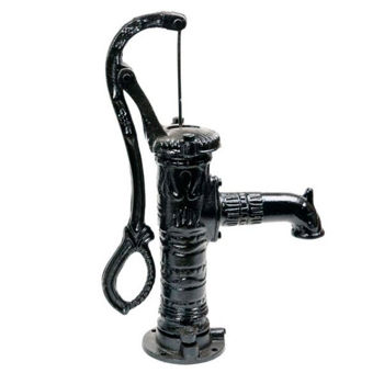 Pompă de mână pentru fantana IBO PUMPS Black ornate pump 