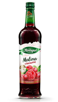 Herbapol  Raspberry with Cranberry Syrup  680ml 