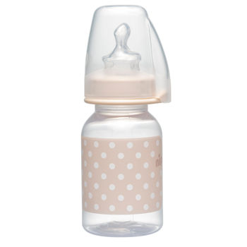 cumpără NIP Trendy Biberon din plastic, bej, tetina anatomică, anti-colici, silicon,  flux S, mărimea 1, (0- în Chișinău 